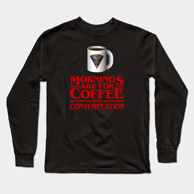 Stranger Things Coffee Mug Long Sleeve T-Shirt by designedbygeeks